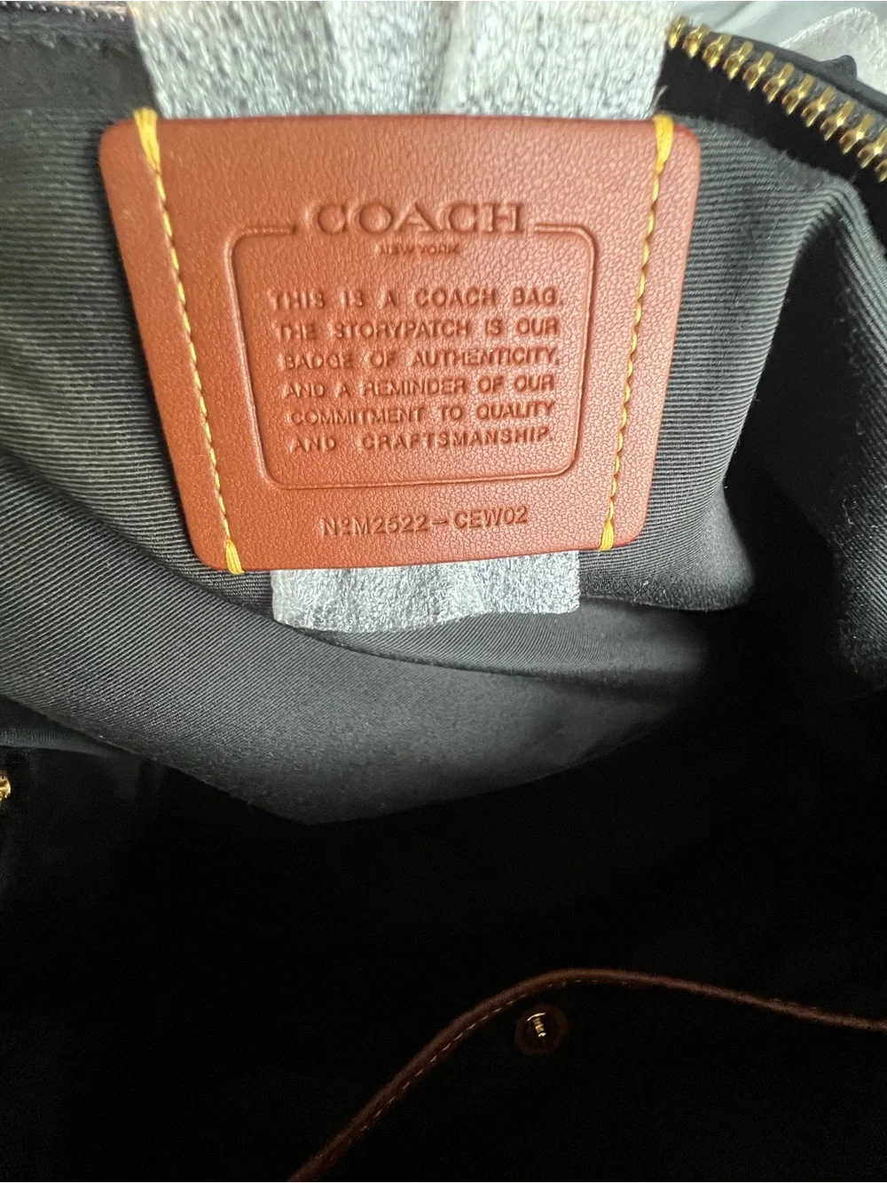 Coach Large Rowan Satchel In Signature Leather With Wallet